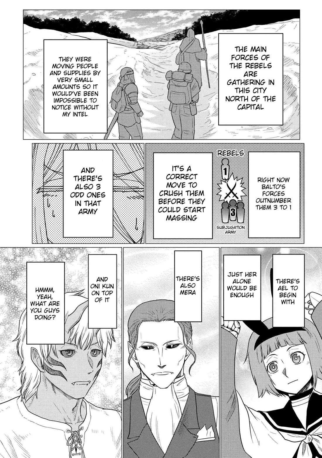 Kumo desu ga, nani ka? Chapter 77.1 page 3 - Chapter 77.1