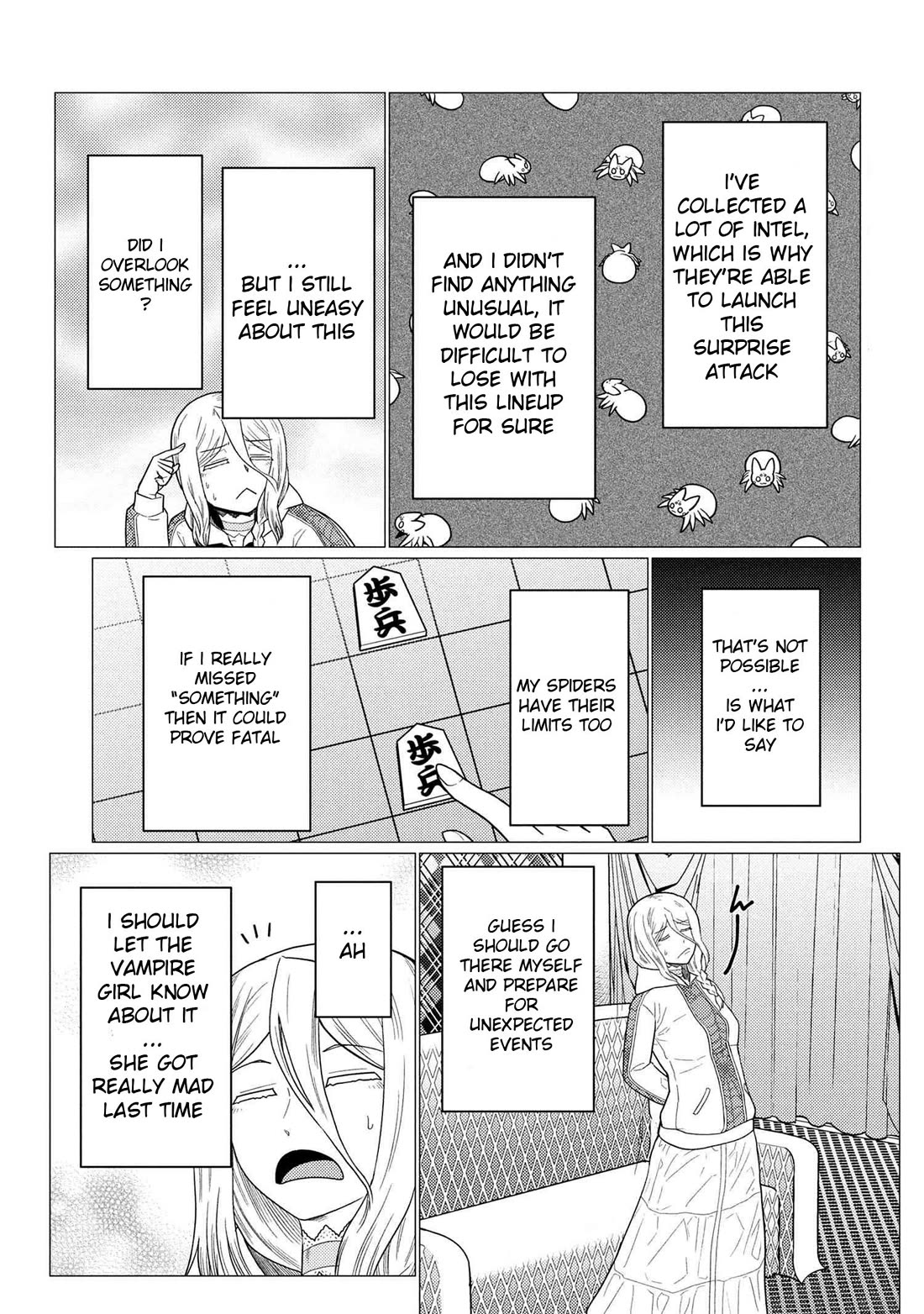 Kumo desu ga, nani ka? Chapter 77.1 page 5 - Chapter 77.1