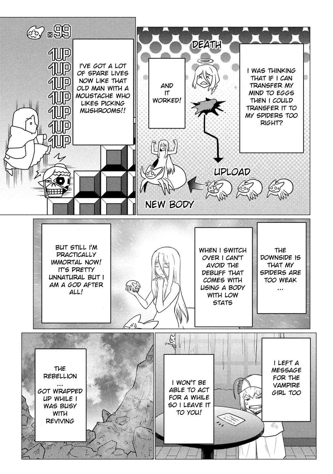Kumo desu ga, nani ka? Chapter 78.1 page 3 - Chapter 78.1