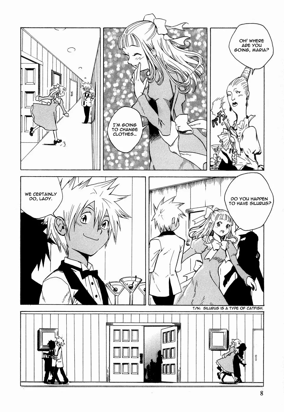 Kumo no Graduale Chapter 1 page 11 - Chapter 1 : Taillight (First Part)