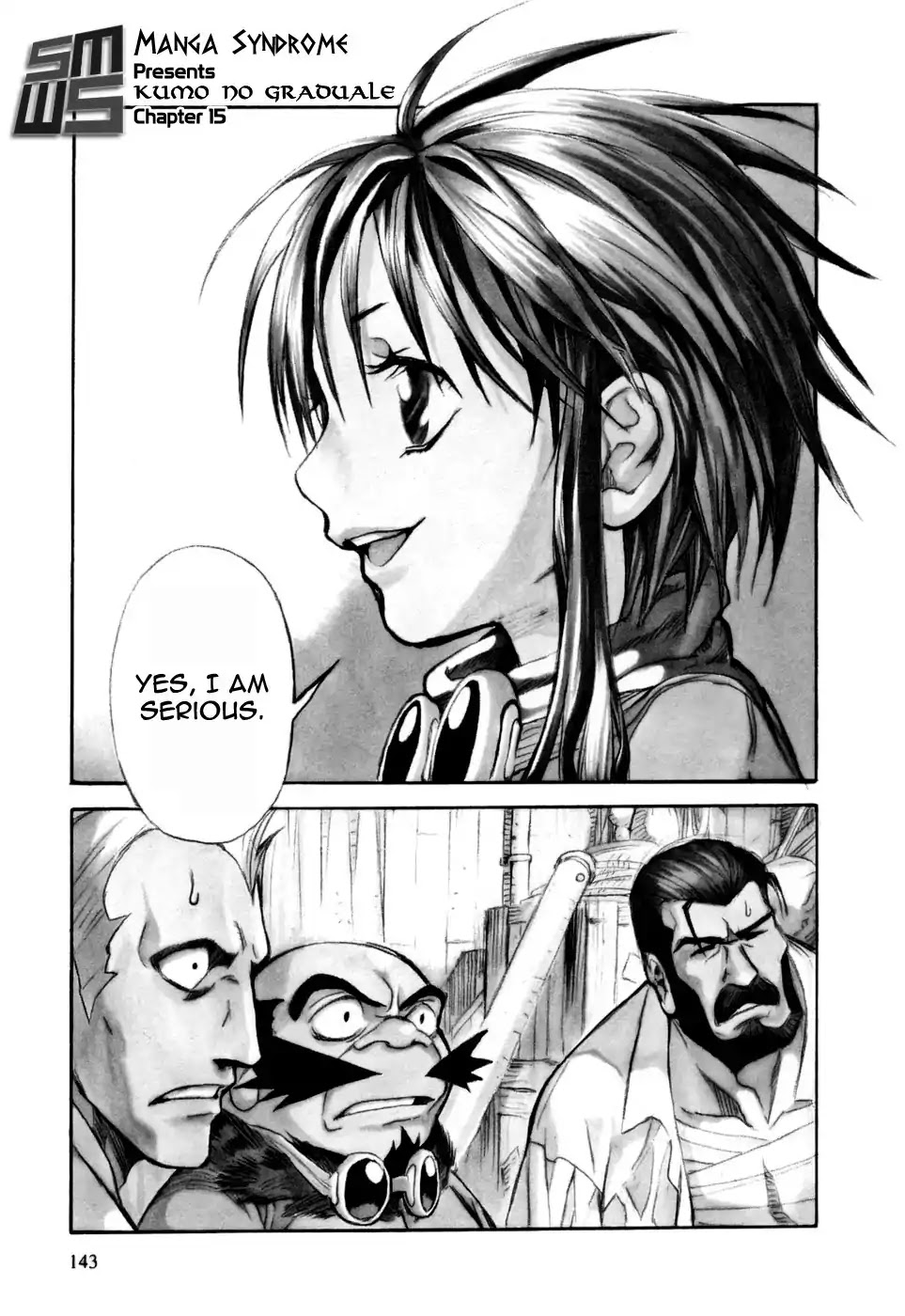Kumo no Graduale Chapter 15 page 1 - Chapter 15: A Seagull is a Seagull (Part 1)