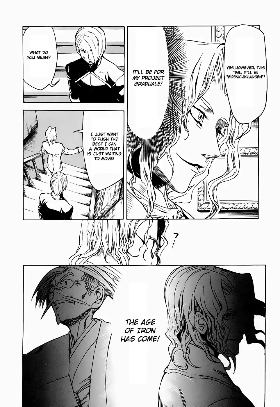 Kumo no Graduale Chapter 21 page 10 - Chapter 21: A Seagull is a Seagull (Part 7)