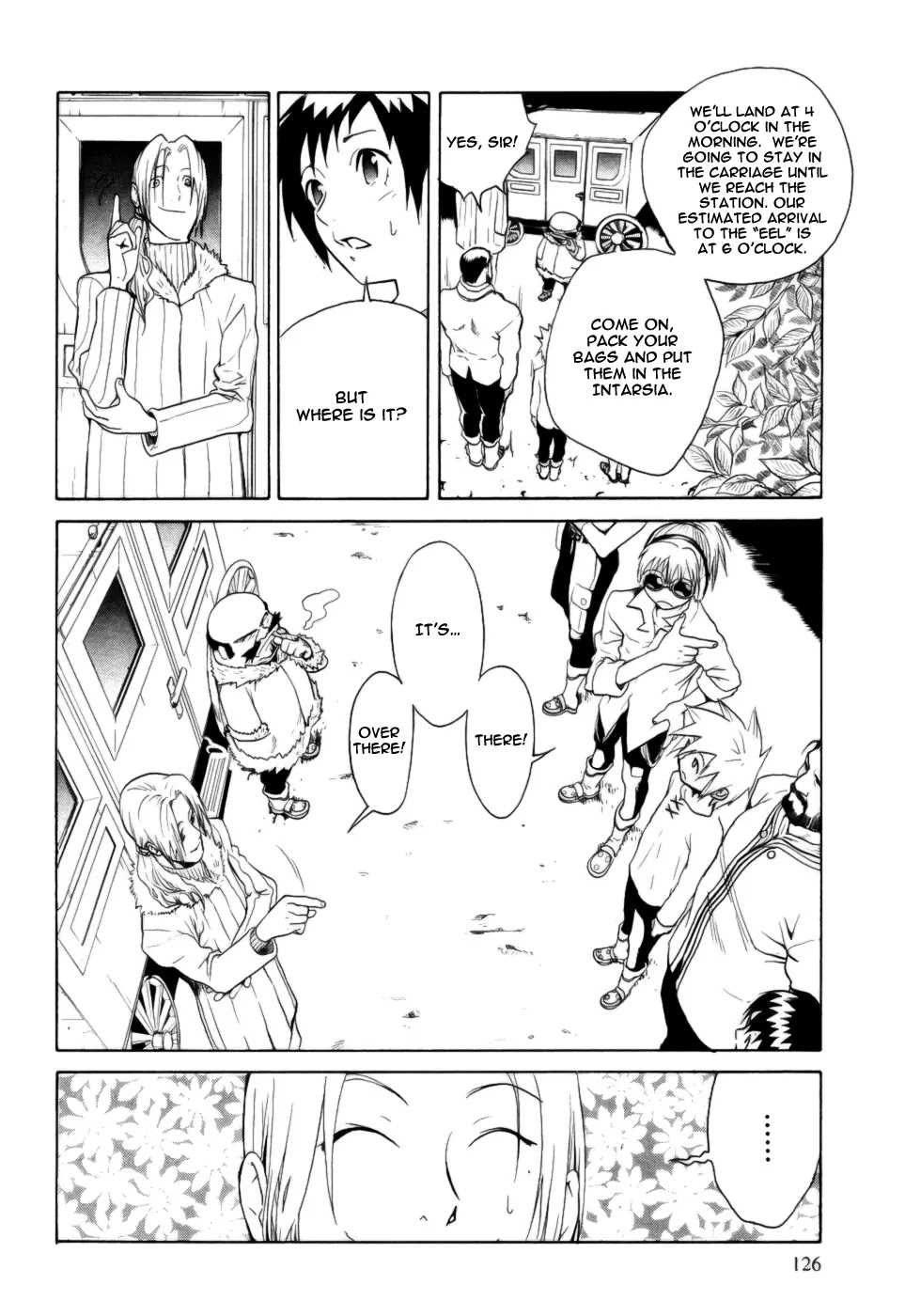 Kumo no Graduale Chapter 4 page 4 - Chapter 4 : Taillight (3rd Part)