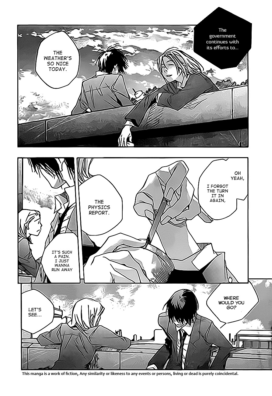 Kumo no Mukou, Yakusoku no Basho Chapter 1 page 6 - Chapter 1: Hiroki