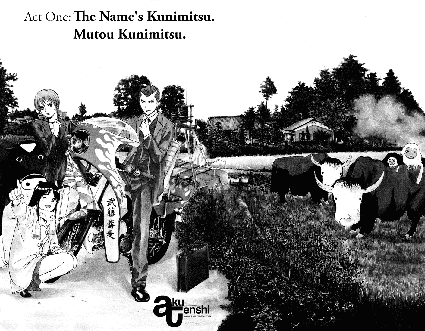 Kunimitsu no Matsuri Chapter 1.2 page 6 - Chapter 1 v2 : The Name's Kunimitsu. Mutou Kunimitsu