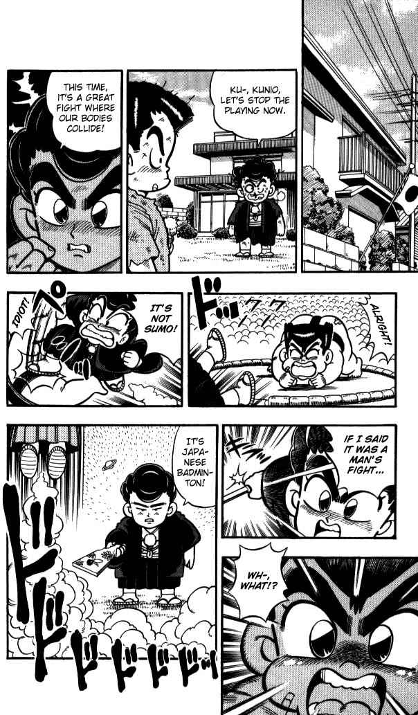 Kunio-kun Chapter 5 page 10 - Chapter 5: Kunio VS Riki - New Year's Cooking Contest
