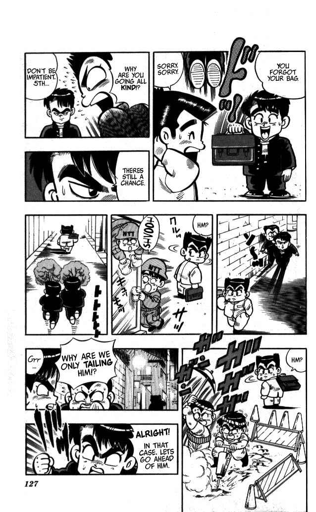 Kunio-kun Chapter 7 page 8 - Chapter 7: Nightly Revenge. Show Composure.