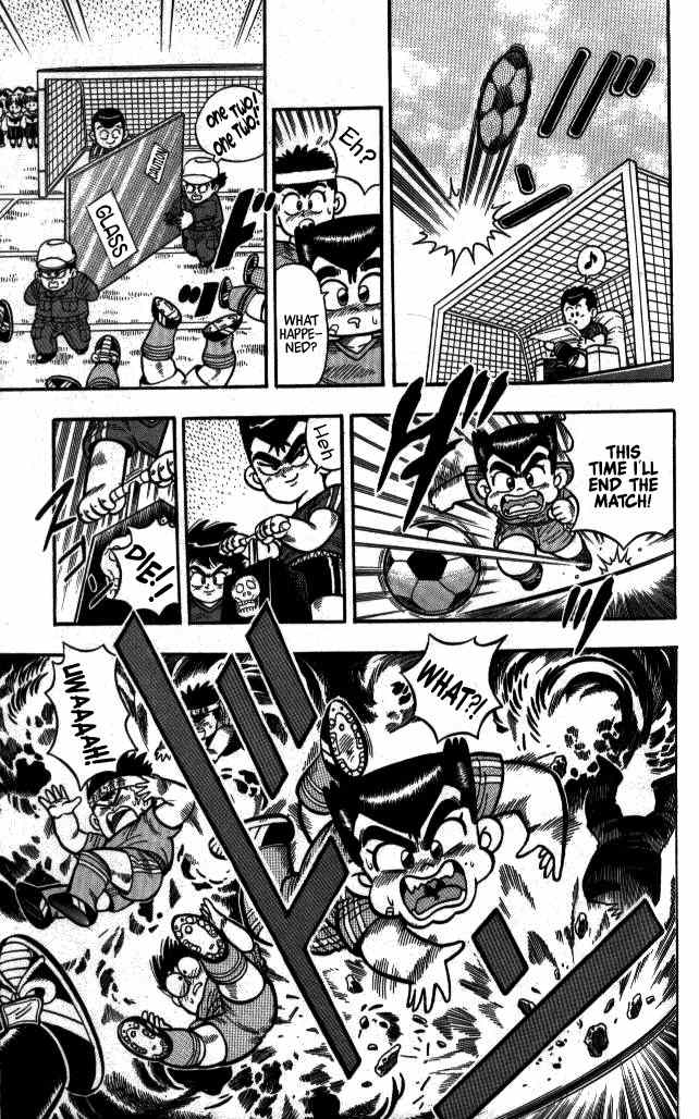 Kunio-kun Chapter 9 page 15 - Chapter 9: A Fierce Fight! The Soccer Match Dispute!