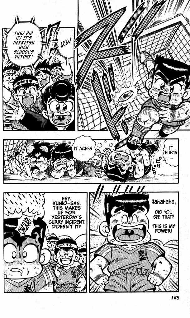 Kunio-kun Chapter 9 page 19 - Chapter 9: A Fierce Fight! The Soccer Match Dispute!