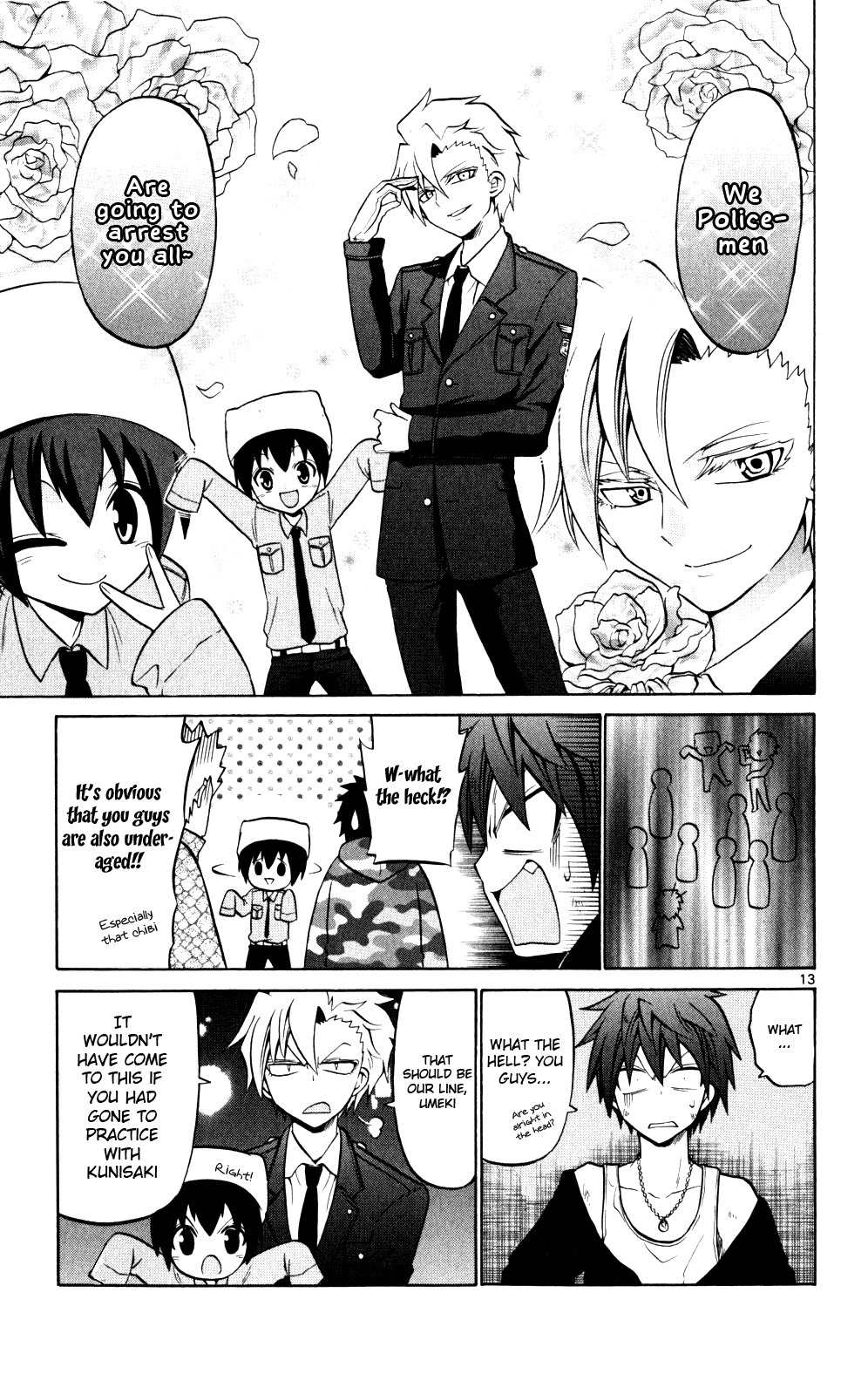 Kunisaki Izumo no Jijou Chapter 24 page 13 - Chapter 24: The Princess's Transformation Triggers a Change of Heart in the Brothers