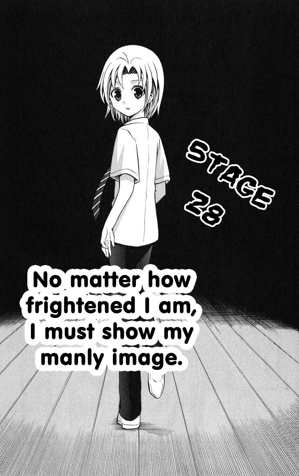 Kunisaki Izumo no Jijou Chapter 28 page 1 - Chapter 28: No Matter How Frightened I Am, I Must Show My Manly Image.
