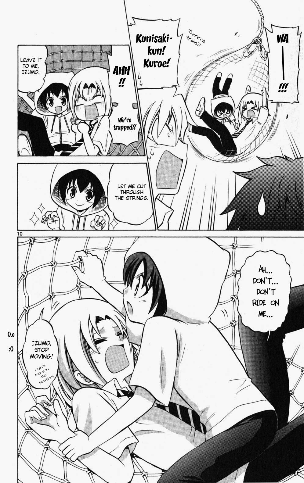 Kunisaki Izumo no Jijou Chapter 28 page 10 - Chapter 28: No Matter How Frightened I Am, I Must Show My Manly Image.