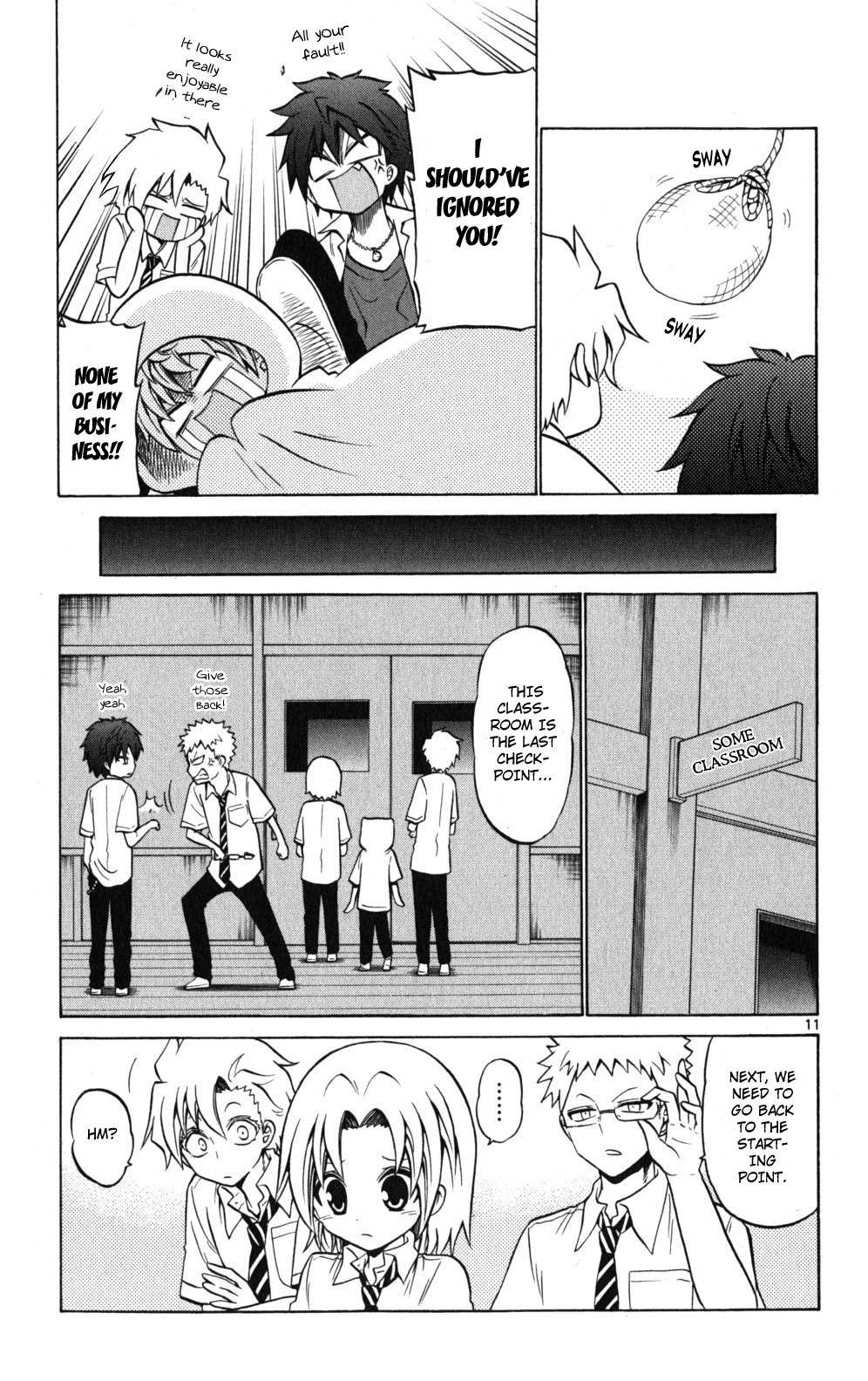 Kunisaki Izumo no Jijou Chapter 28 page 11 - Chapter 28: No Matter How Frightened I Am, I Must Show My Manly Image.