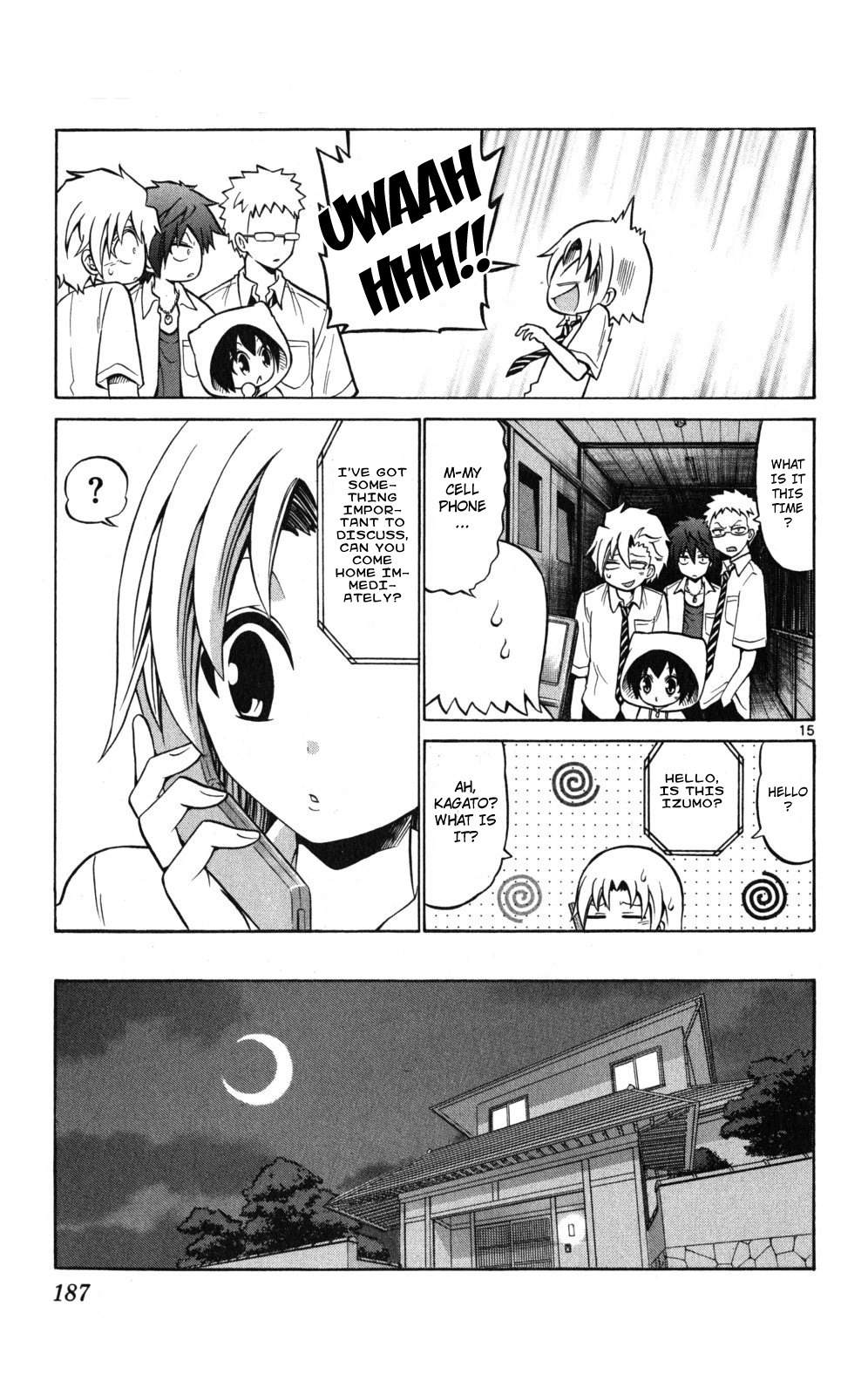 Kunisaki Izumo no Jijou Chapter 28 page 15 - Chapter 28: No Matter How Frightened I Am, I Must Show My Manly Image.