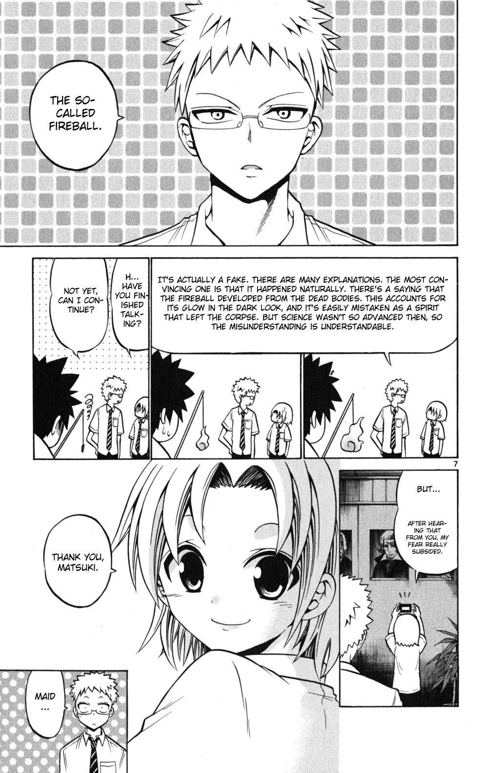 Kunisaki Izumo no Jijou Chapter 28 page 7 - Chapter 28: No Matter How Frightened I Am, I Must Show My Manly Image.