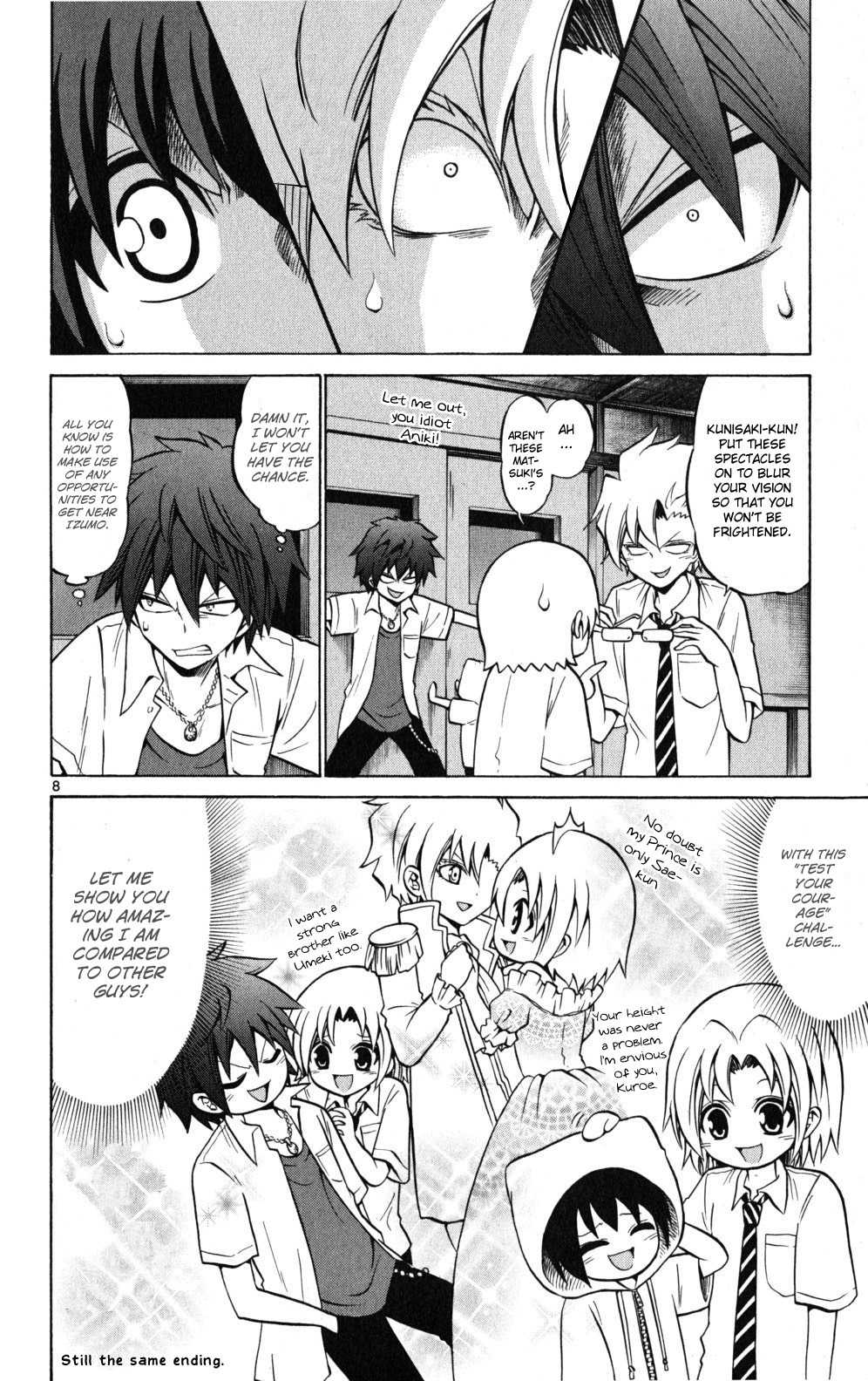 Kunisaki Izumo no Jijou Chapter 28 page 8 - Chapter 28: No Matter How Frightened I Am, I Must Show My Manly Image.