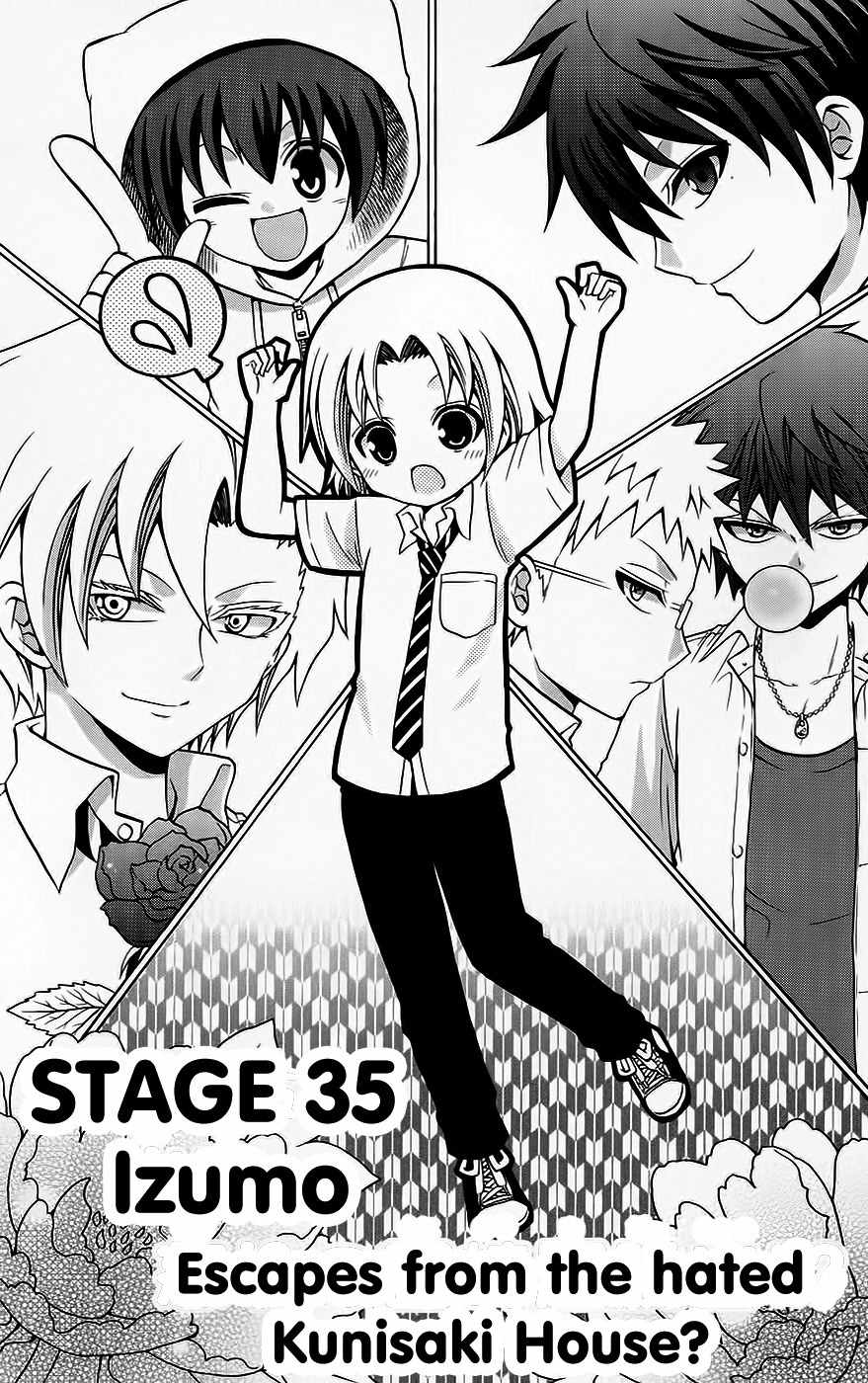 Kunisaki Izumo no Jijou Chapter 35 page 1 - Chapter 35: Izumo Escapes From the Hated Kunisaki House?