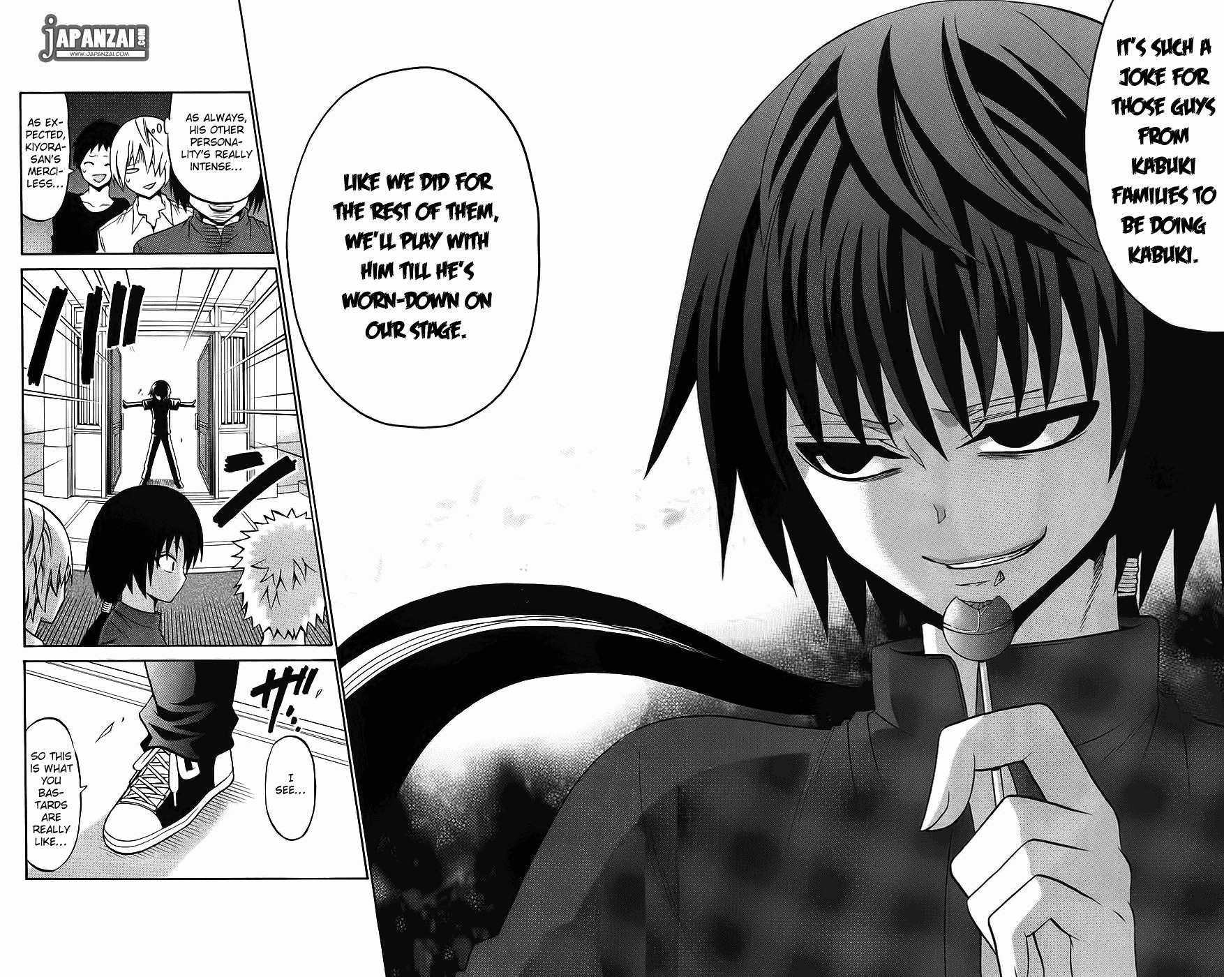 Kunisaki Izumo no Jijou Chapter 36 page 16 - Chapter 36: There's a Premonition of Strife at the BoardingHouse of Actors