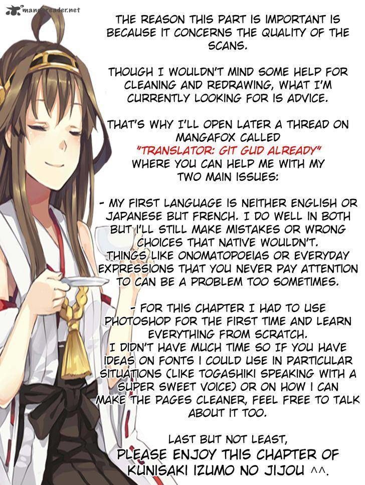 Kunisaki Izumo no Jijou Chapter 57 page 1 - Chapter 57: Izumo's Special But Complicated Da