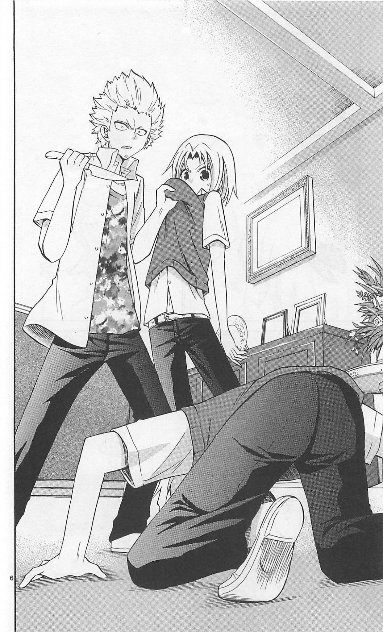 Kunisaki Izumo no Jijou Chapter 60 page 8 - Chapter 60: Watch out for the great actor!!