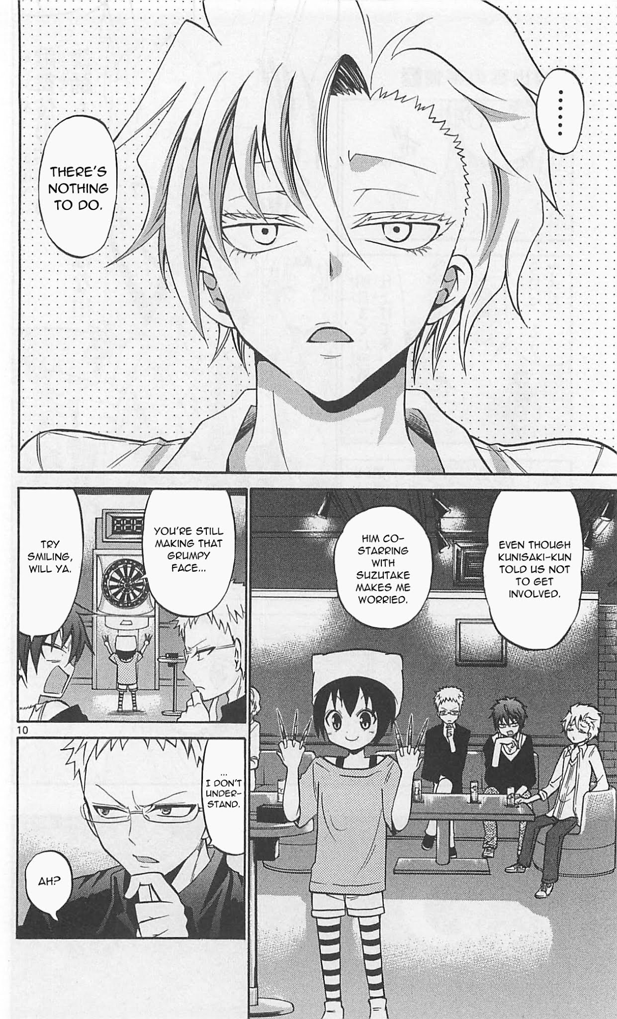 Kunisaki Izumo no Jijou Chapter 61 page 12 - Chapter 61: Fire sparks!! Fight on stage!!!