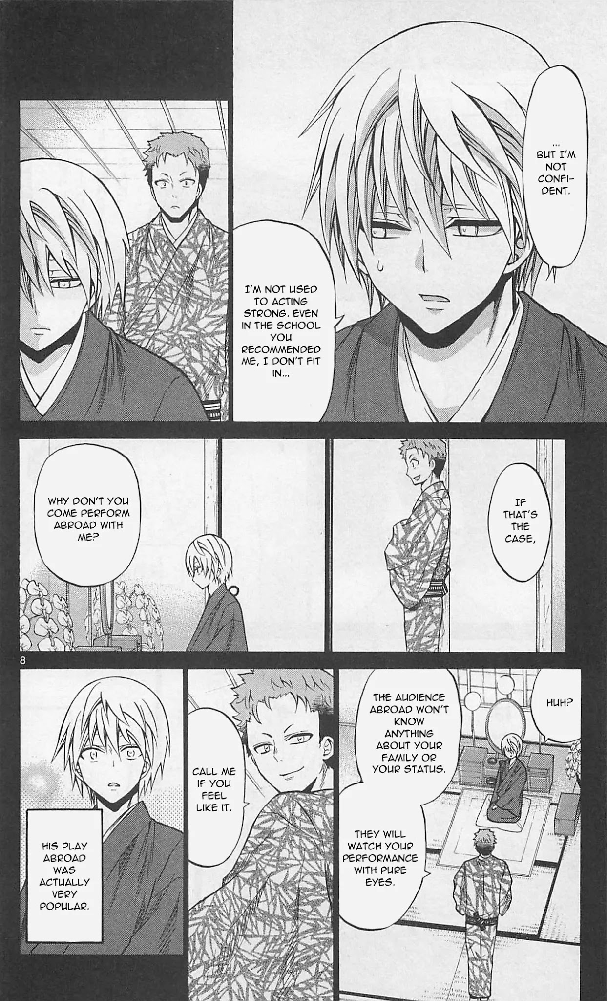 Kunisaki Izumo no Jijou Chapter 63 page 10 - Chapter 63: The secret within the outrageous actor