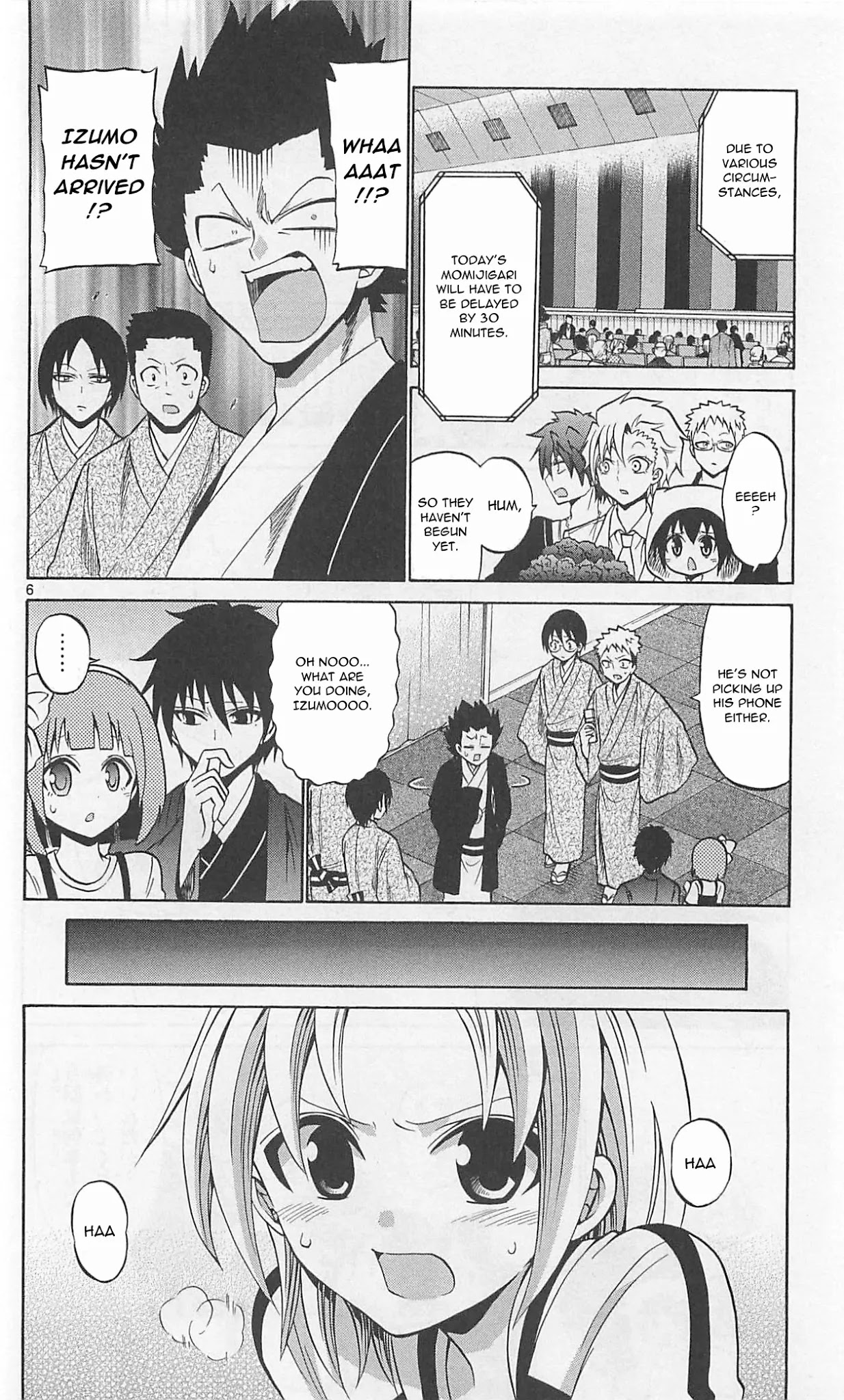 Kunisaki Izumo no Jijou Chapter 64 page 8 - Chapter 64: Scheming party!! The Princess Predicament!!!