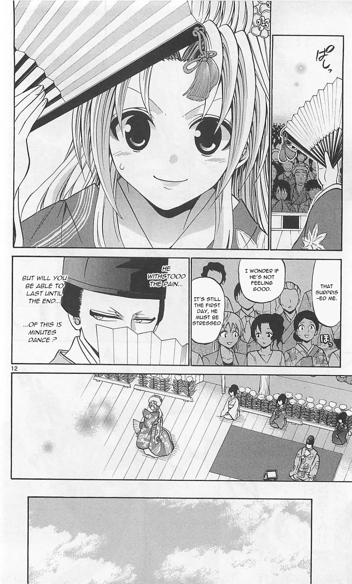 Kunisaki Izumo no Jijou Chapter 65 page 14 - Chapter 65: Battle on stage!!!