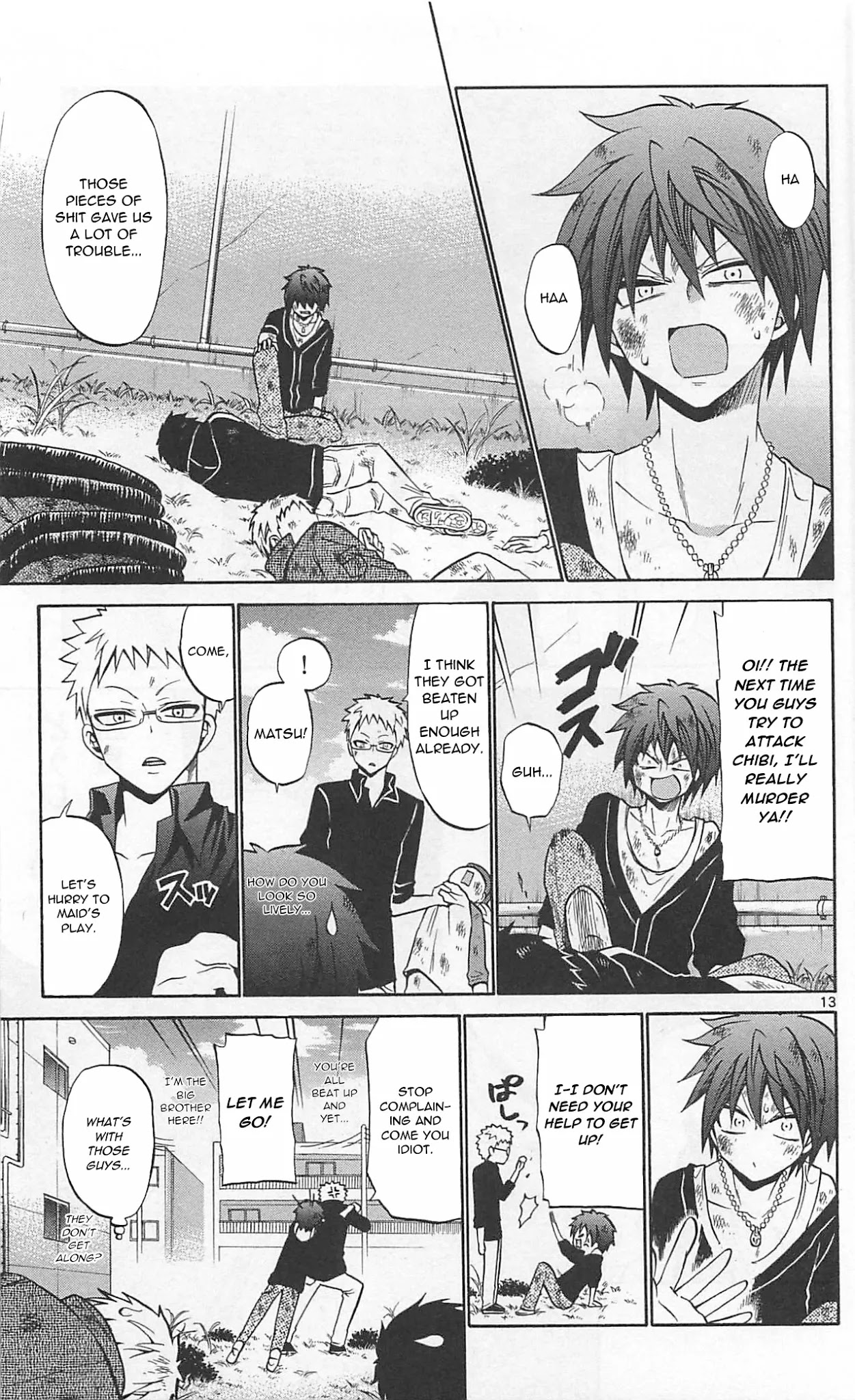 Kunisaki Izumo no Jijou Chapter 65 page 15 - Chapter 65: Battle on stage!!!
