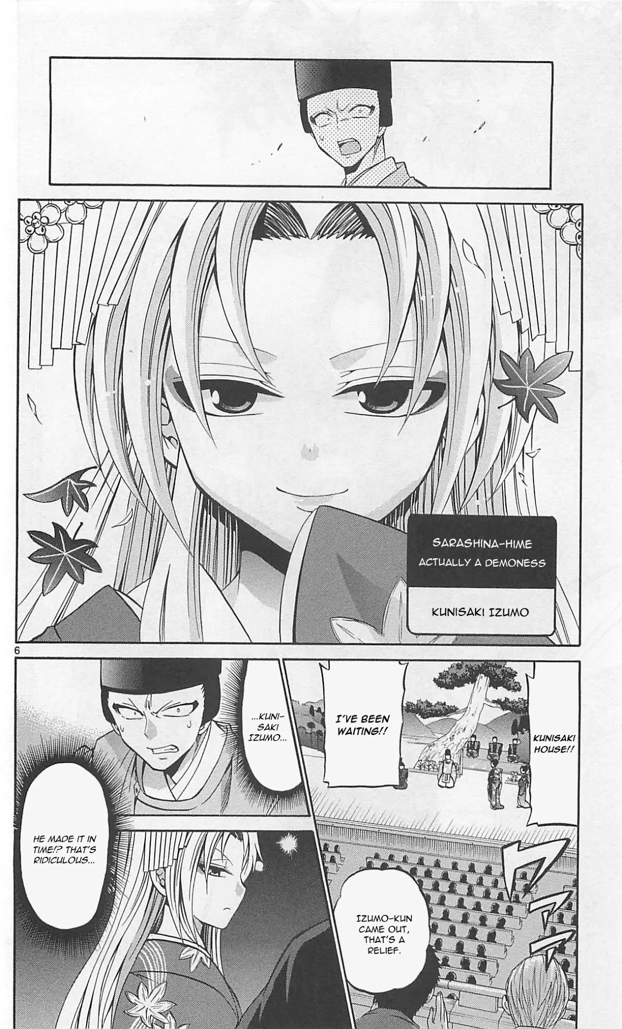 Kunisaki Izumo no Jijou Chapter 65 page 8 - Chapter 65: Battle on stage!!!