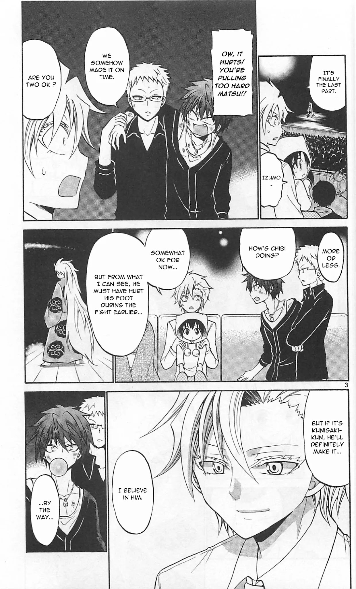 Kunisaki Izumo no Jijou Chapter 66 page 6 - Chapter 66: The demon's stage!!