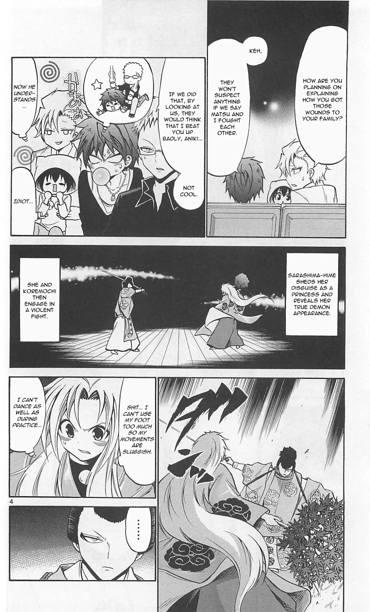 Kunisaki Izumo no Jijou Chapter 66 page 7 - Chapter 66: The demon's stage!!