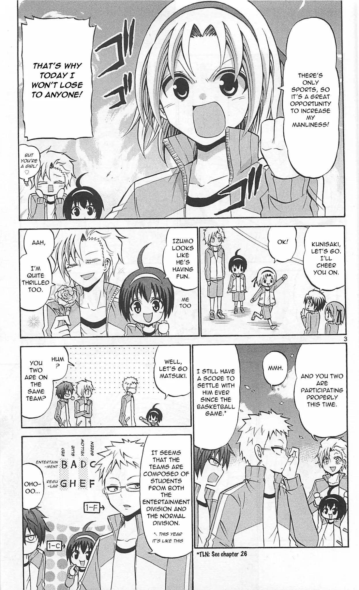 Kunisaki Izumo no Jijou Chapter 67 page 6 - Chapter 67: The sports festival is filled with traps!!