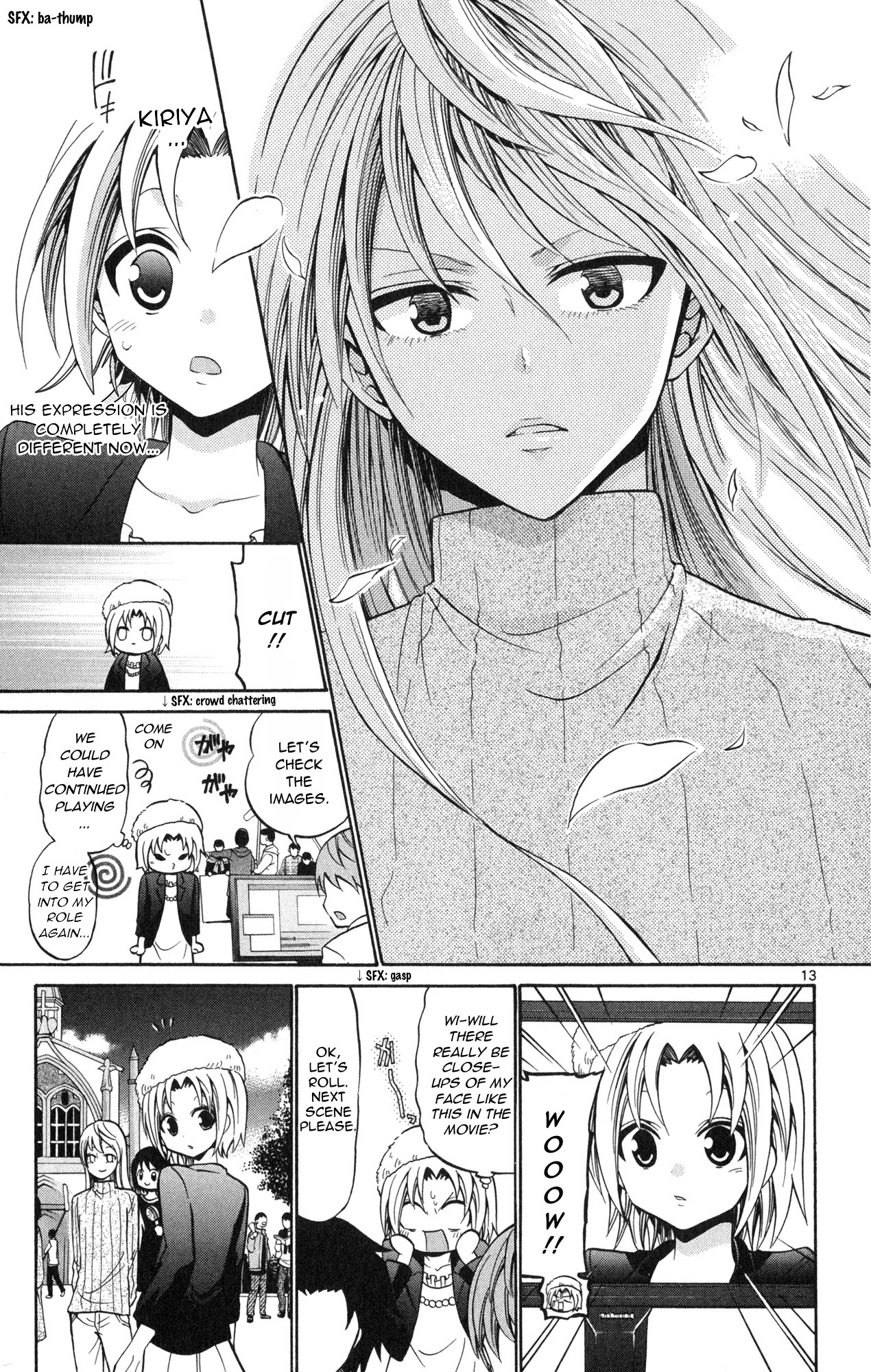 Kunisaki Izumo no Jijou Chapter 72 page 15 - Chapter 72: Movie baptism?!! Whenever, wherever, always a princess!!