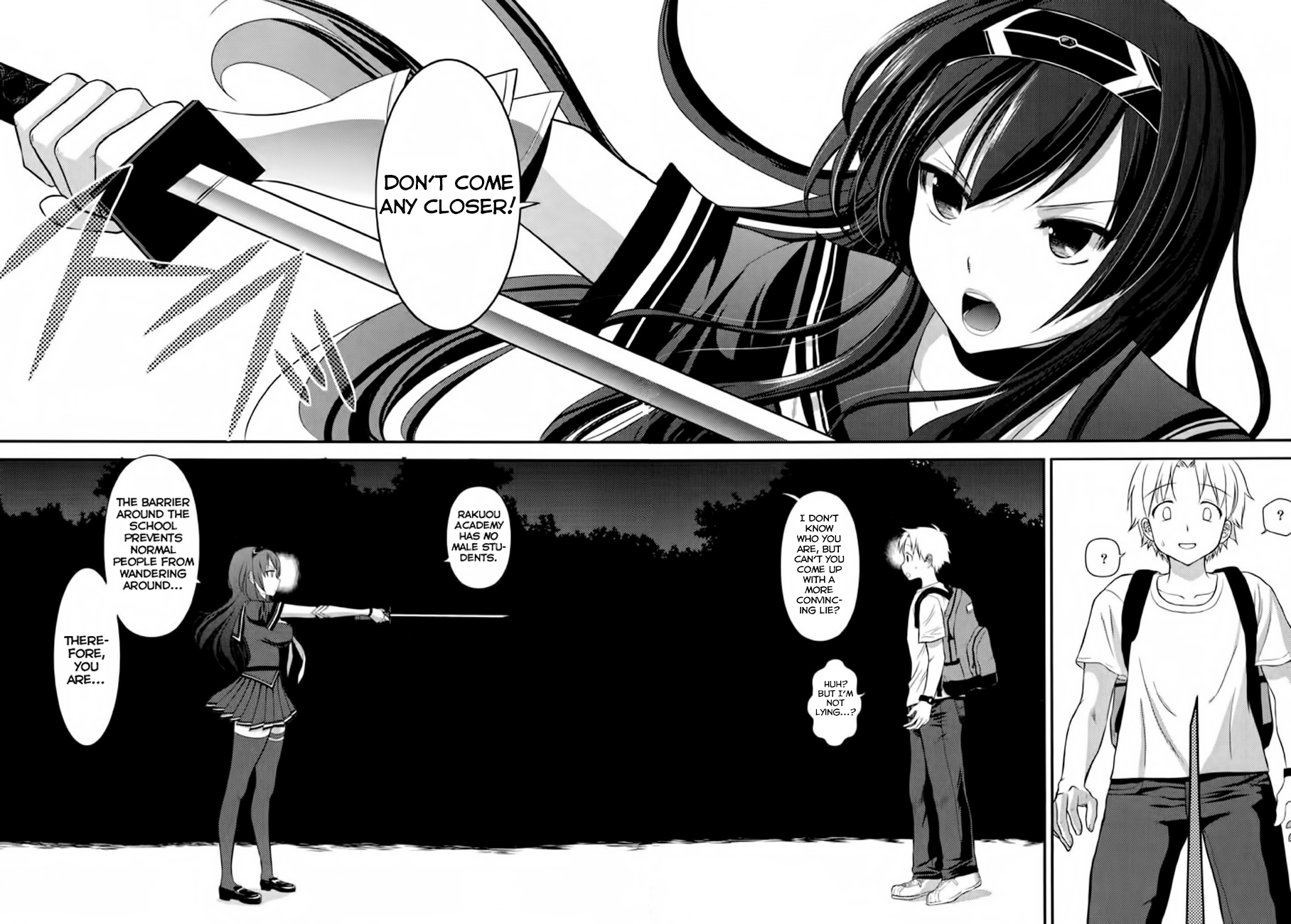 Kunoichi Gakuen Ninpouchou - Yogakure Chapter 1 page 8 - Chapter 1: Rakuou Academy