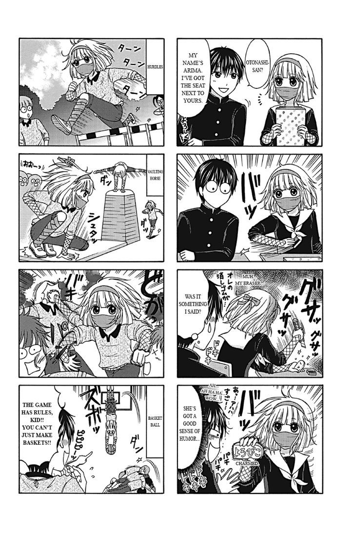 Kunoichi Joshikousei Otonashi-san Chapter 1 page 2 - Chapter 1
