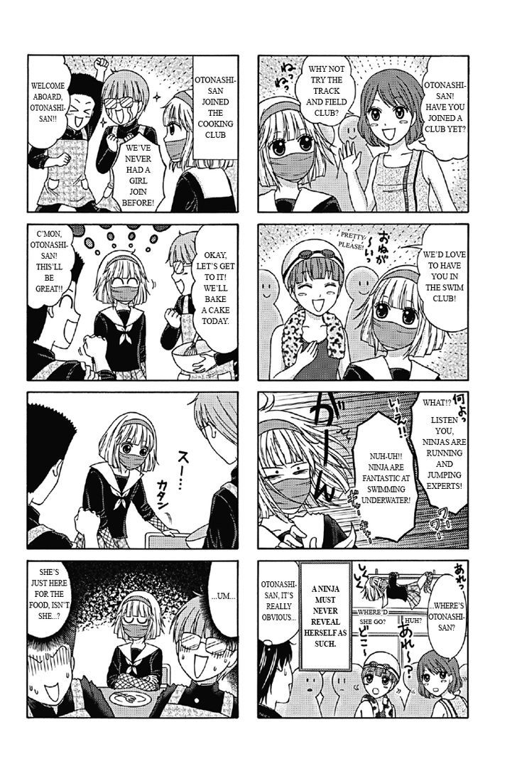 Kunoichi Joshikousei Otonashi-san Chapter 1 page 4 - Chapter 1