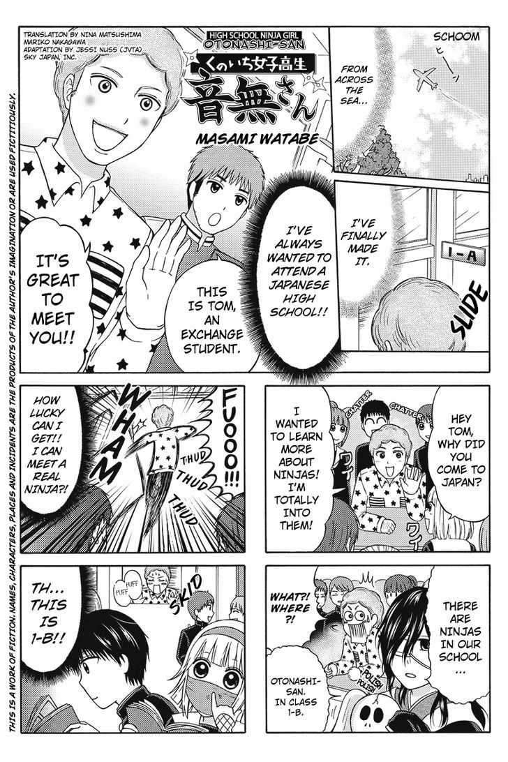 Kunoichi Joshikousei Otonashi-san Chapter 18 page 1 - Chapter 18