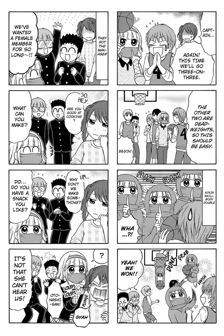 Kunoichi Joshikousei Otonashi-san Chapter 22 page 4 - Chapter 22