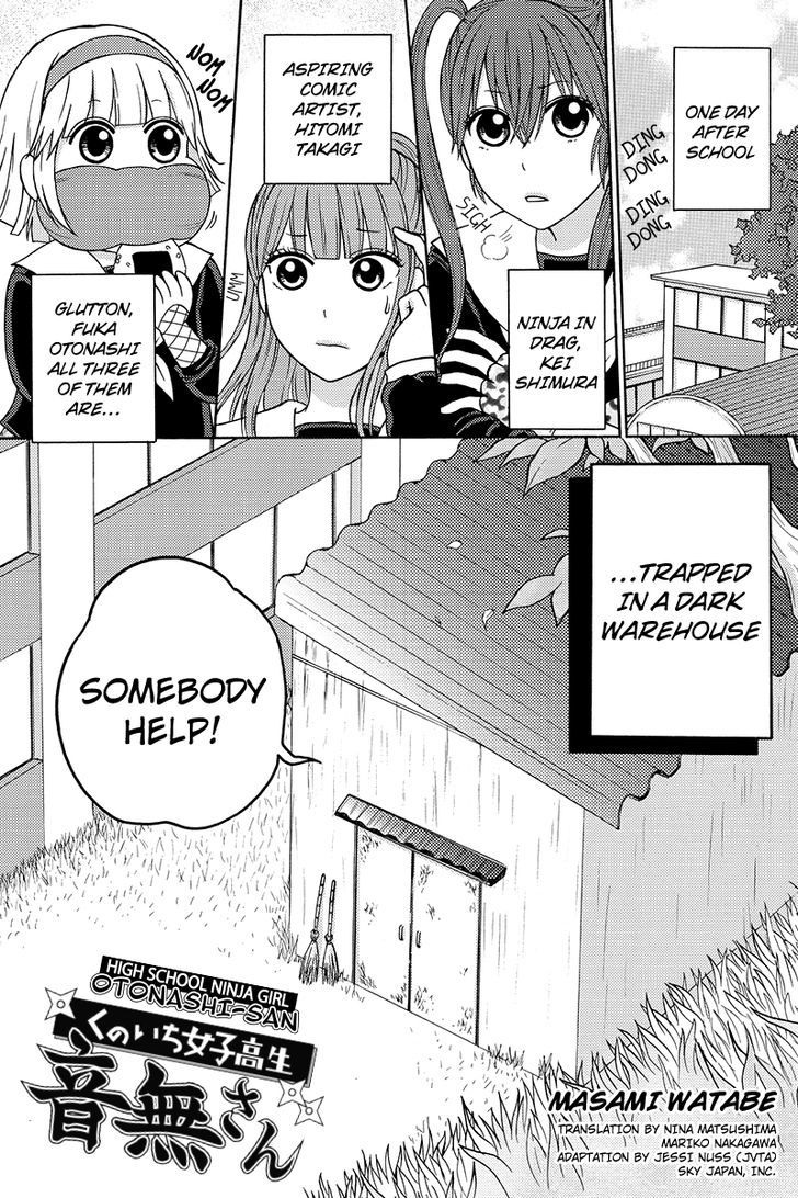 Kunoichi Joshikousei Otonashi-san Chapter 25 page 1 - Chapter 25