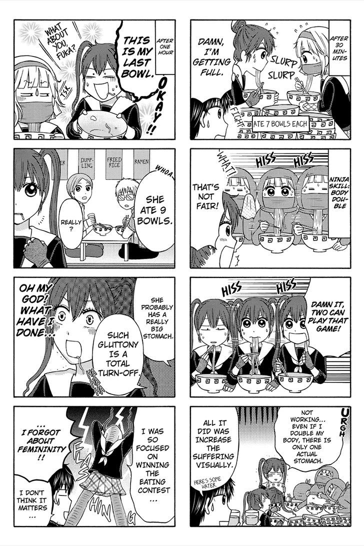 Kunoichi Joshikousei Otonashi-san Chapter 27 page 4 - Chapter 27