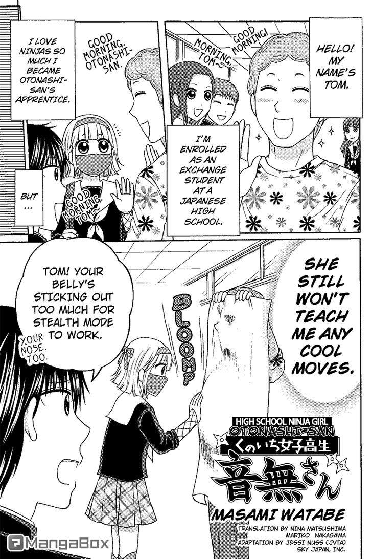 Kunoichi Joshikousei Otonashi-san Chapter 28 page 1 - Chapter 28