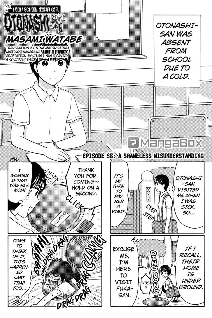 Kunoichi Joshikousei Otonashi-san Chapter 38 page 1 - Chapter 38