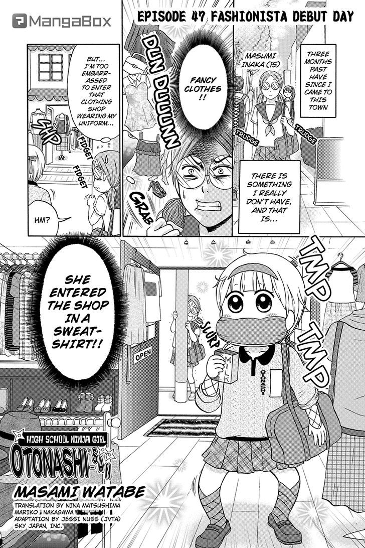 Kunoichi Joshikousei Otonashi-san Chapter 47 page 1 - Chapter 47