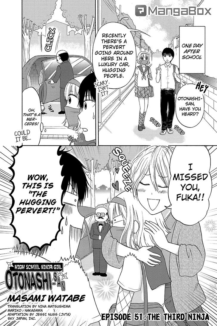 Kunoichi Joshikousei Otonashi-san Chapter 51 page 1 - Chapter 51