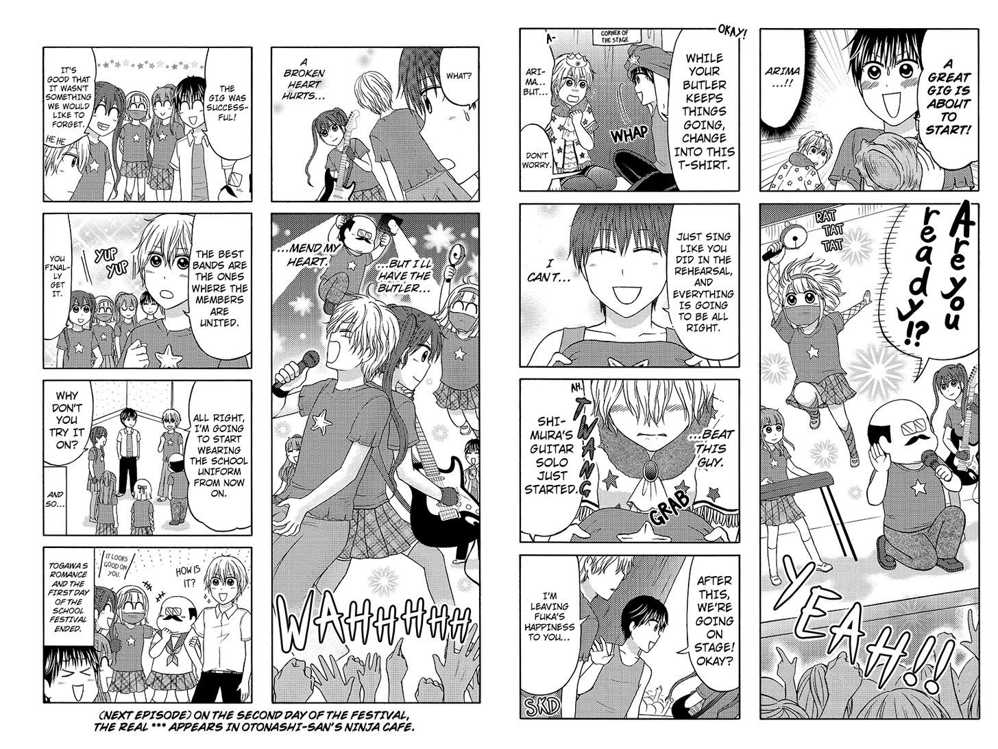 Kunoichi Joshikousei Otonashi-san Chapter 63 page 4 - Chapter 63