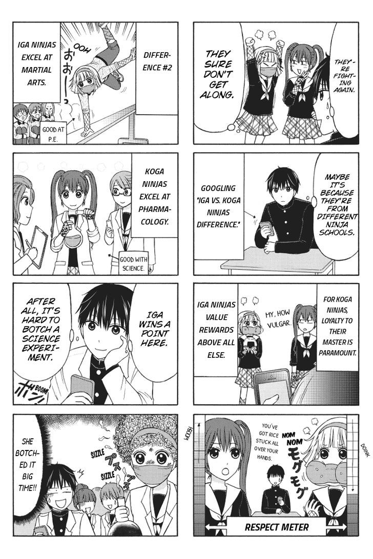 Kunoichi Joshikousei Otonashi-san Chapter 8 page 3 - Chapter 8