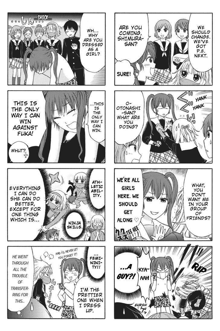 Kunoichi Joshikousei Otonashi-san Chapter 8 page 4 - Chapter 8