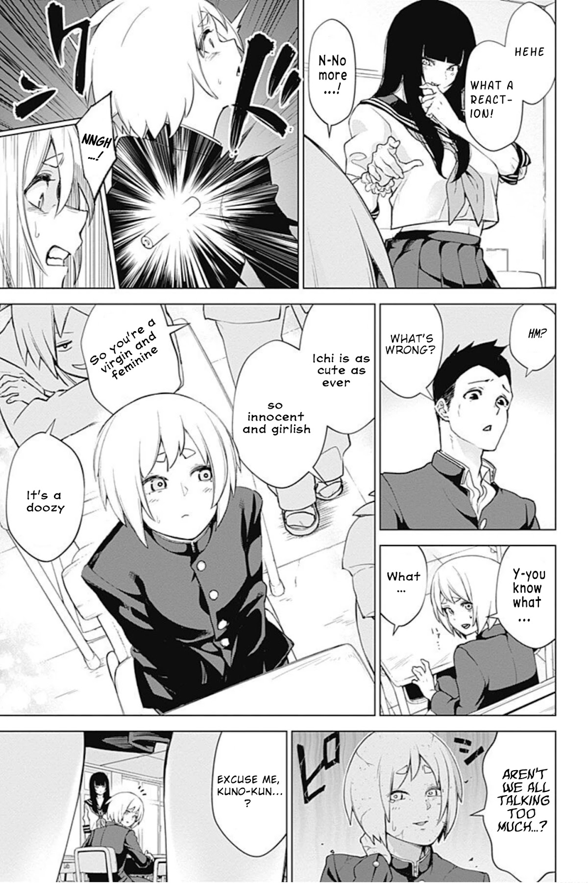 Kunoichi no Ichi! no Ni Chapter 1 page 13 - Chapter 1: I'm Ichi Kuno