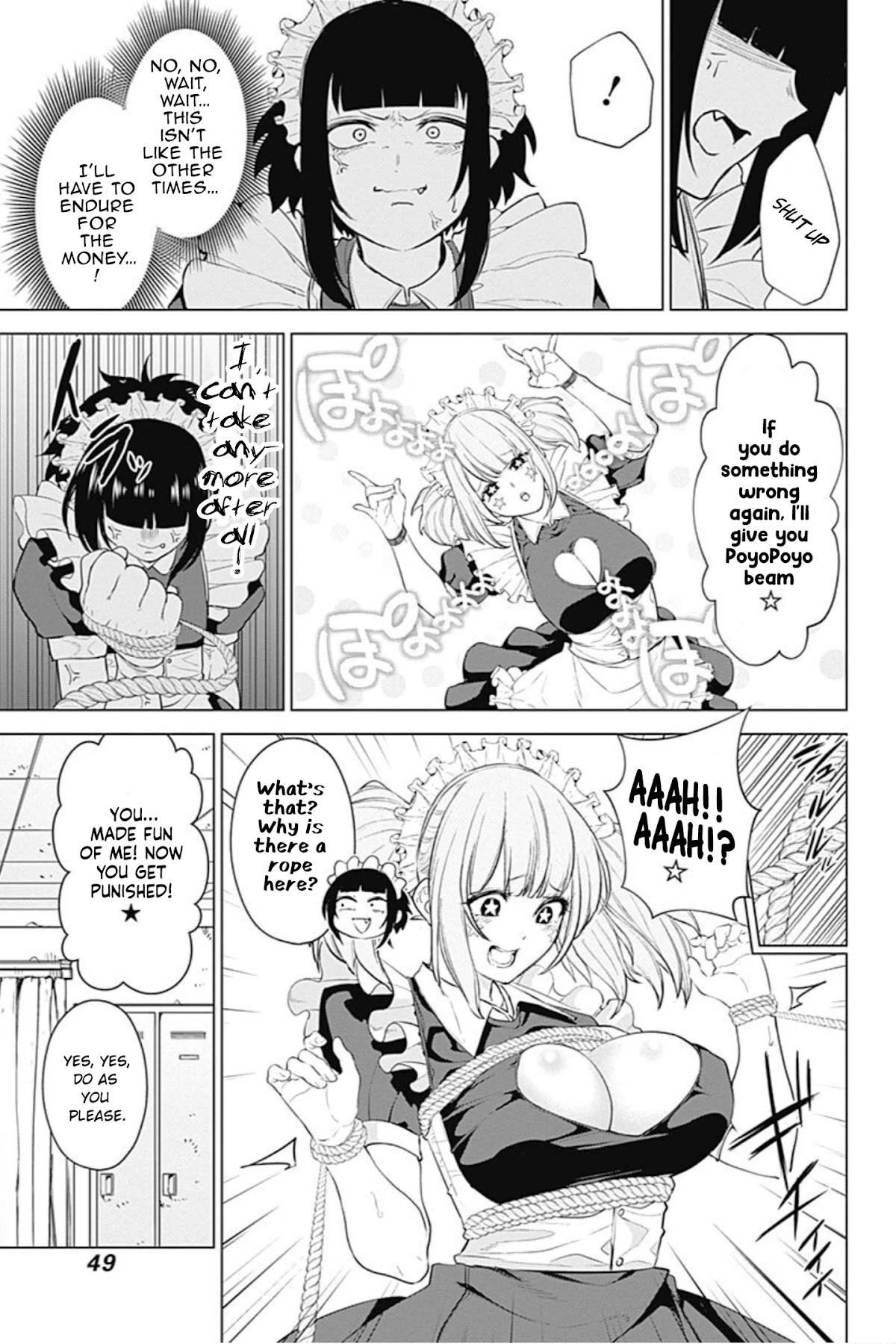 Kunoichi no Ichi! no Ni Chapter 11 page 11 - Chapter 11: Poverty tits that have landed in the present day